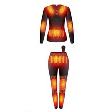 패딩 발열바지 내복 전기 열선 온열 남녀공용 충전식 상하의