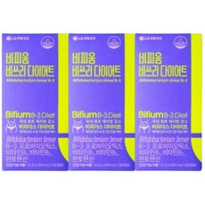  [비피더스 B-3] 비피움 비쓰리 다이어트 1박스, 84정, 2개 