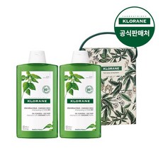 [클로란공식] 네틀 노세범 샴푸 400ml 2개