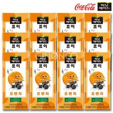 코카콜라 미닛메이드 조이 오렌지 195ml x12 과즙음료 드링크 음료 학교 탕비실, 코카콜라 미닛메이드 조이 오렌지 195ml x12 과즙, 12개