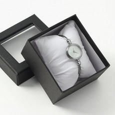 비타리토 와이어 뱅글 여성 손목시계 19cm 실버