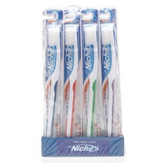 니치 웰빙 틈새 2단슬림모 치과용 칫솔 20입, 1_New