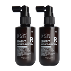헤드스파 머리냄새 정수리냄새 잡는 탈모완화 고농축 헤어세럼 100ml, 2개