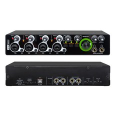 튜닝용 사운드 카드 USB 오디오 인터페이스 라이브 음악 녹음 스튜디오용 4 채널, Black, 1) Black, Black, 1) Black