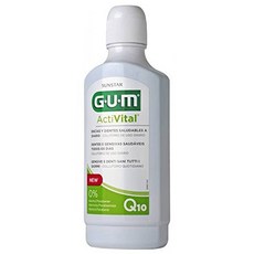 Listerine 입냄새제거제 담배 휴대용 구취 가글 GUM ACTIVITAL 구강 청결제 500m-78676, 단일옵션, 단일옵션