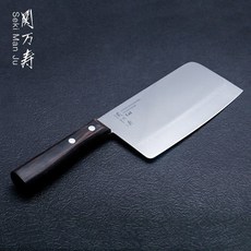 카이 세키만주 우드 전문가용 중식도 중화식도 칼 식도, 1개