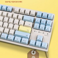 씽크웨이 토체프 D T 콜라보 체리(파스텔블루 흑축)