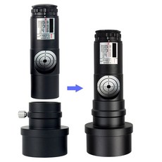 LAIDA 1.25 Red Laser Collimator 7 Bright Levels Triple Cemented Lens for Reflector Telescope Collima