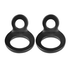 고정 스테인레스 스트랩 자전거 먼지 트레일러 오토바이 트럭용 앵커 래싱 픽업 링 스틸, 1 SET OF 2, 2개