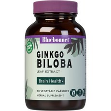 은행 징코 빌로바 잎 추출물 60mg 60캡슐 고함량 미국산 Ginkgo Biloba Le, 1개, 60정