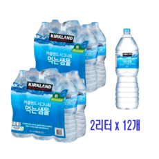 커클랜드 시그니처 먹는 샘물 2L X 12병, 12개