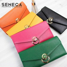 남다름컴퍼니 (SENECA) 세네카 크라운서클 리자드패턴 가죽장지갑