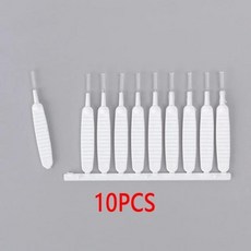 샤워 헤드 청소 브러시 막힘 방지 작은 모공 갭 화장실 전화기 구멍용 10 개, 01 10pcs