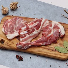 올밋 제주백돼지 캠핑고기 캠핑 돈마호크 바베큐세트D 숄더랙1ea+오겹살300g+미목살300g (2-3인 기준), 1세트, 숄더랙1+오겹살300g+미목살300g(선물+5000원)