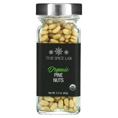 The Spice Lab Organic Pine Nuts 2.2 oz (62 g) 2팩, 62g, 2개