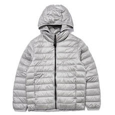 [이월특가] 아이더 [EIDER] 남성 보온성 활동성 우수 등산 스포츠 워킹 캠핑 야외활동 아웃도어 에어본 씰 경량 다운 자켓 (H/GREY) DMW22544C4