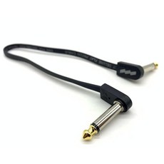 EBS PCF 플랫 패치 케이블 28cm 페달보드용, 1개