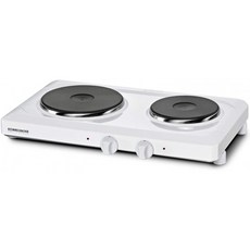 ROMMELSBACHER 더블 핫플레이트 THS 2015 - 독일제 2 주전 히터 145/180mm 불 이름 침대 15 분 타이머