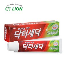 (인쇄제작 4000개)닥터세닥치약 140g 1조 아기돌답례품 기프트몰 카페개업선물 보험판촉물 고급 인쇄물제작, 1개