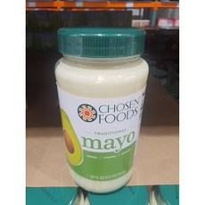 [국내매장]코스트코 초슨푸드 대용량 무설탕 건강한 저칼로리 아보카도 마요네즈 710ml