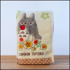 OT 토토로 페이스타올 (욕심쟁이 딸기) 손수건 지브리수건 지브리 토토로수건, OWTD 1