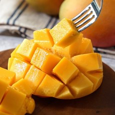 미미의 밥상 꿀폭탄 페루산 애플망고 2kg (4-6과), 1개