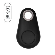 스마트 블루투스 호환 애완 동물 GPS 트래커 미니 분실 방지 태그 로케이터개 고양이 지갑 칼라 추적 장치 액세서리, Black, 1)Black
