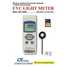 코린스몰 LUTRON UVC-254SD 자외선측정기 UV메타 UV측정기, 1개