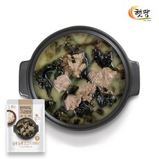 햇땅 들깨 듬뿍 소고기 미역국500g x 8봉, 단품