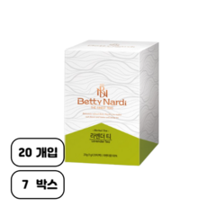 베티나르디 라벤더 티백, 1g, 20개입, 7개