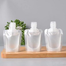 스타일포유 여행용 운동용 소분 파우치, 3세트, 30 ml + 50 mL