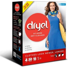 드라이엘 셀프 드라이클리닝 울 의류 키트 무향, 1개, 360g