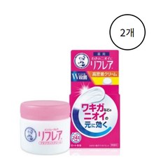 Mentholatum 리프레아 데오도란트 크림, 2개, 55g