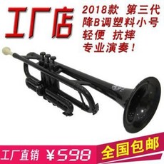트럼펫 초보자 성인 어린이 악기 B조 Tiger 플라스틱 하향 2018 뉴 3세대 초학연습을 위한 디버깅 클래스