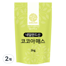 골든허브 코코아매스 다크 초콜릿, 1kg, 2개