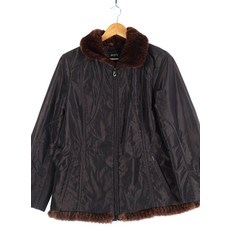 W(M)울시 패딩 점퍼자켓 브라운 골프 털 기모48