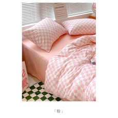 매트리스커버체크보드