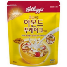 켈로그 아몬드푸레이크 600g x 한 봉지, 600g * 1봉지(1개)