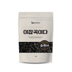 이잡곡이다 국산 순흑미 1kg, 단품