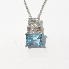 블루토파즈원석펜던트