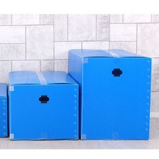 이사박스 BOX 2호 플라스틱 단프라 이사 다용도 이삿, 파랑