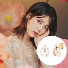 [제이에스티나][아이유 PICK] MARIEBEL 14K 귀걸이 (JJMBEQ2BF551R4000)