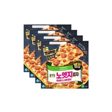 노엣지피자 토마토미트콤보350g x 4판, 노엣지피자 토마토미트콤보350g 4판, 350g, 4개 - 판미트