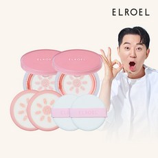 엘로엘 핑크 톤업 선쿠션 본품2+리필2_ELROEL