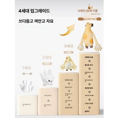 아기 수면 도우미 자동 안심 대형 오리 베개 보조기 편안한 보조 편안 수면기, 1.새롭게 업그레이드된 4세대 지능형 수면장치(엄마의