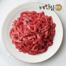 농협안심한우 국내산 1등급 한우 잡채용 소고기 400g, 1개