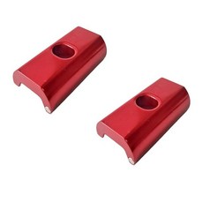 Brompton-3SIXTY 접이식 자전거 알루미늄 합금 마그네틱 힌지 클램프 플레이트 사이클링 C 후크 2 피스, [01] Red, 1개