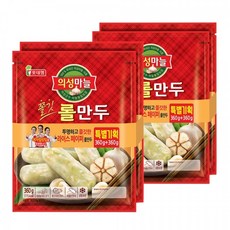 쉐푸드 의성마늘 롤만두 360gx4팩, 단품