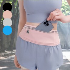 모던페이보릿 러닝벨트 플립벨트 마라톤 골프 등산, 그레이