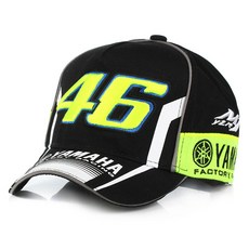 VR46 야마하 레이싱캡 스포츠 모터사이클 캡